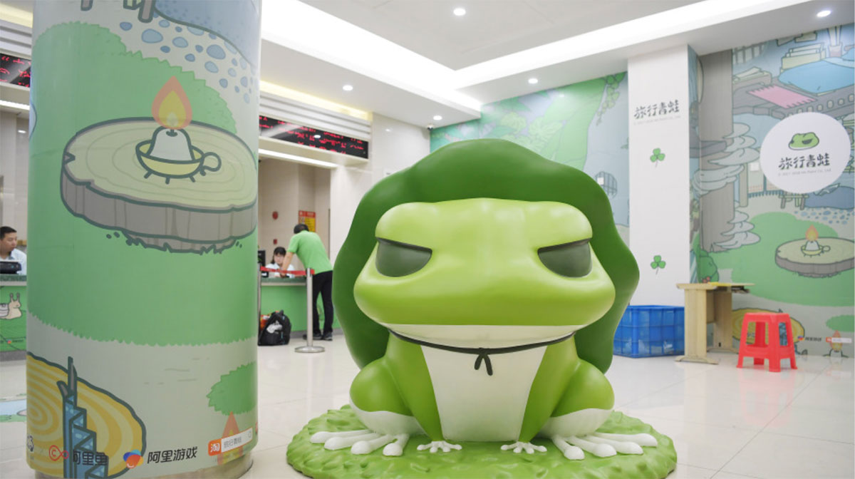 蛙兒子居然定點(diǎn)上海郵局了，快去瞅瞅你的蛙兒子吧