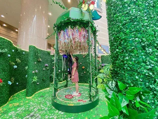 我的秘密花園展覽活動神秘開展，更有專屬花系顏色可以測試